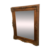 Large golden mirror