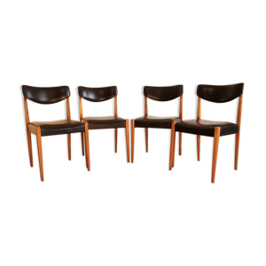 Lot de 4 chaises scandinave