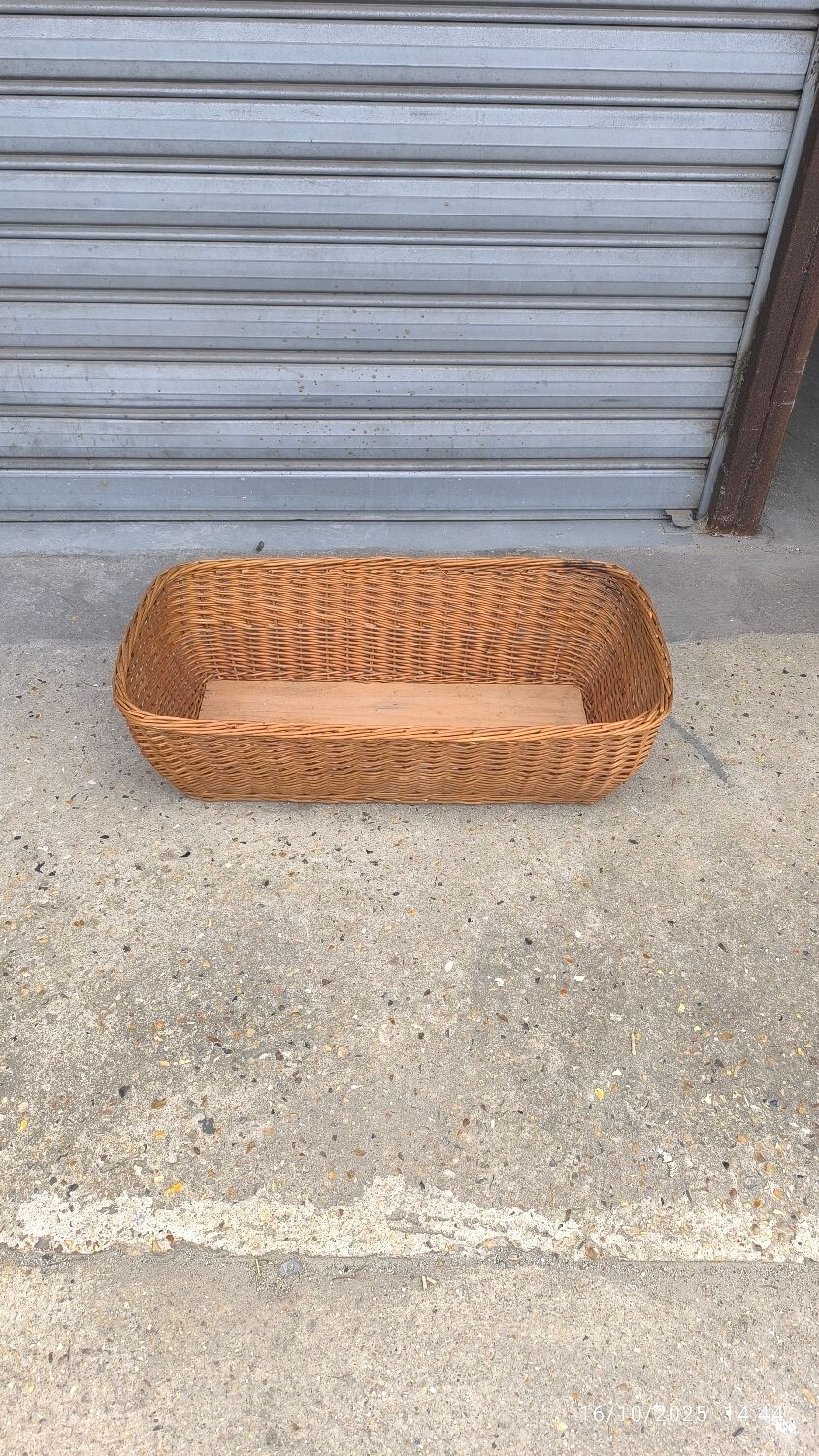 Vintage wicker basket