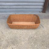 Vintage wicker basket