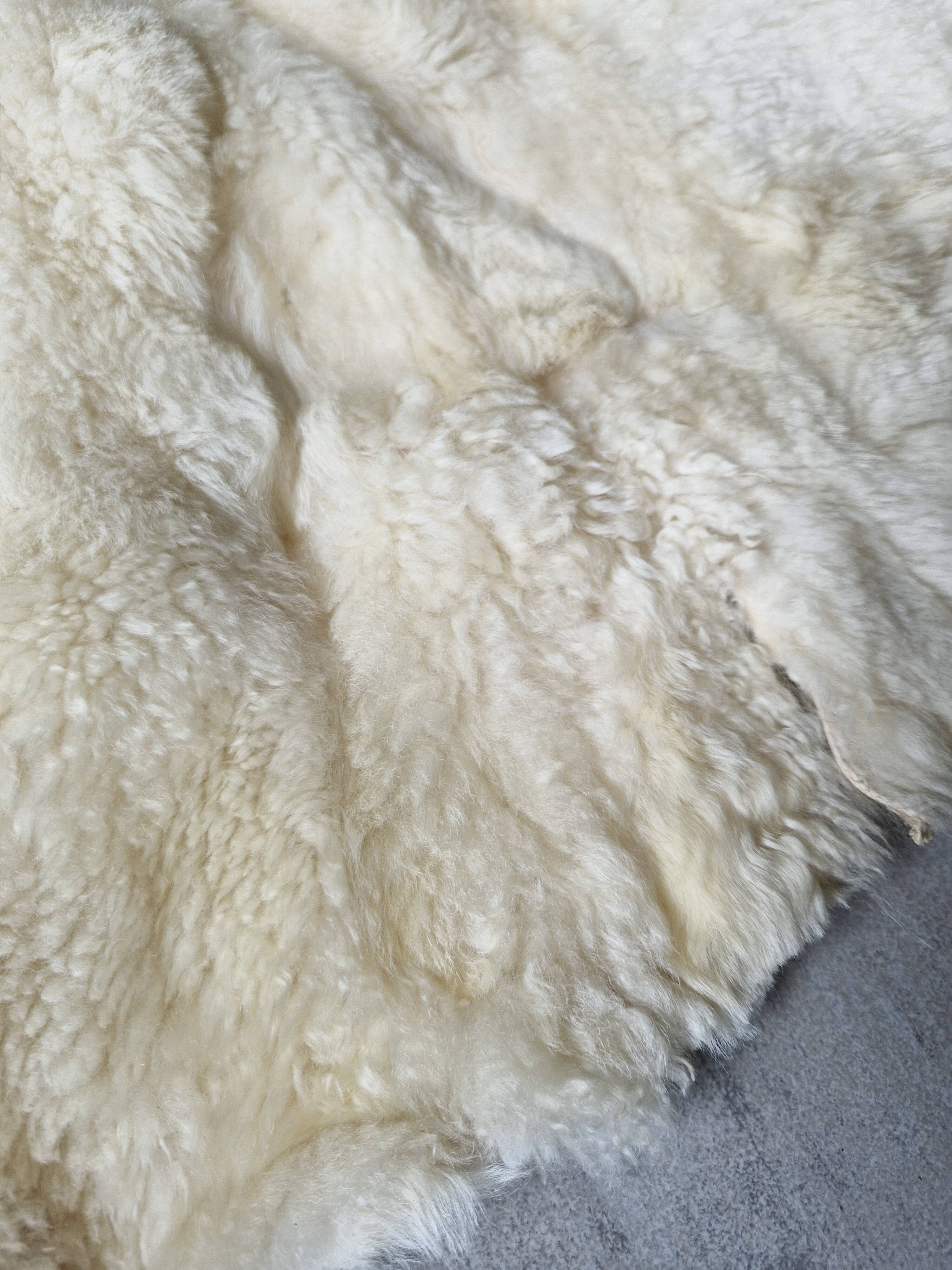 Tapis en peau de mouton Néo-zélandais