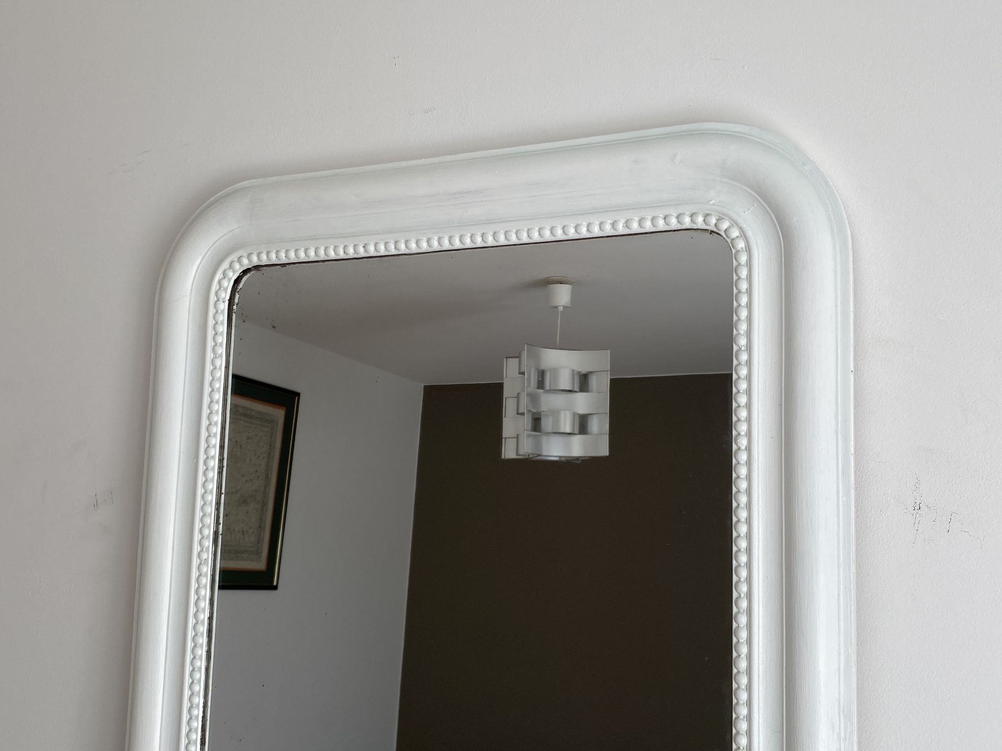 Miroir Louis Philippe fin 19ème 145x80 cm