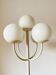 Lampadaire blanc Kaiser, Allemagne, années 1960