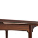 Danish dining table by Gunni Omann