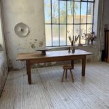 Country farmhouse table in solid beech and oak 2.5m XL