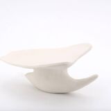 Minimalist ceramic bird sculpture, 1980s