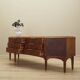 Buffet en noyer, design danois, années 1960, fabriqué au Danemark
