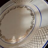 Plat  porcelaine  opaque  S A