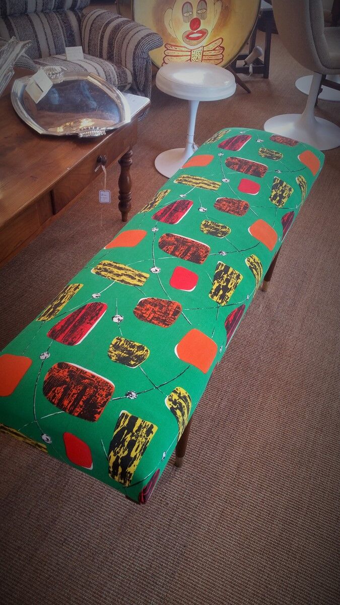 Scandinavian bench teak 60s