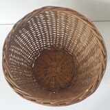 Panier en rotin ancien