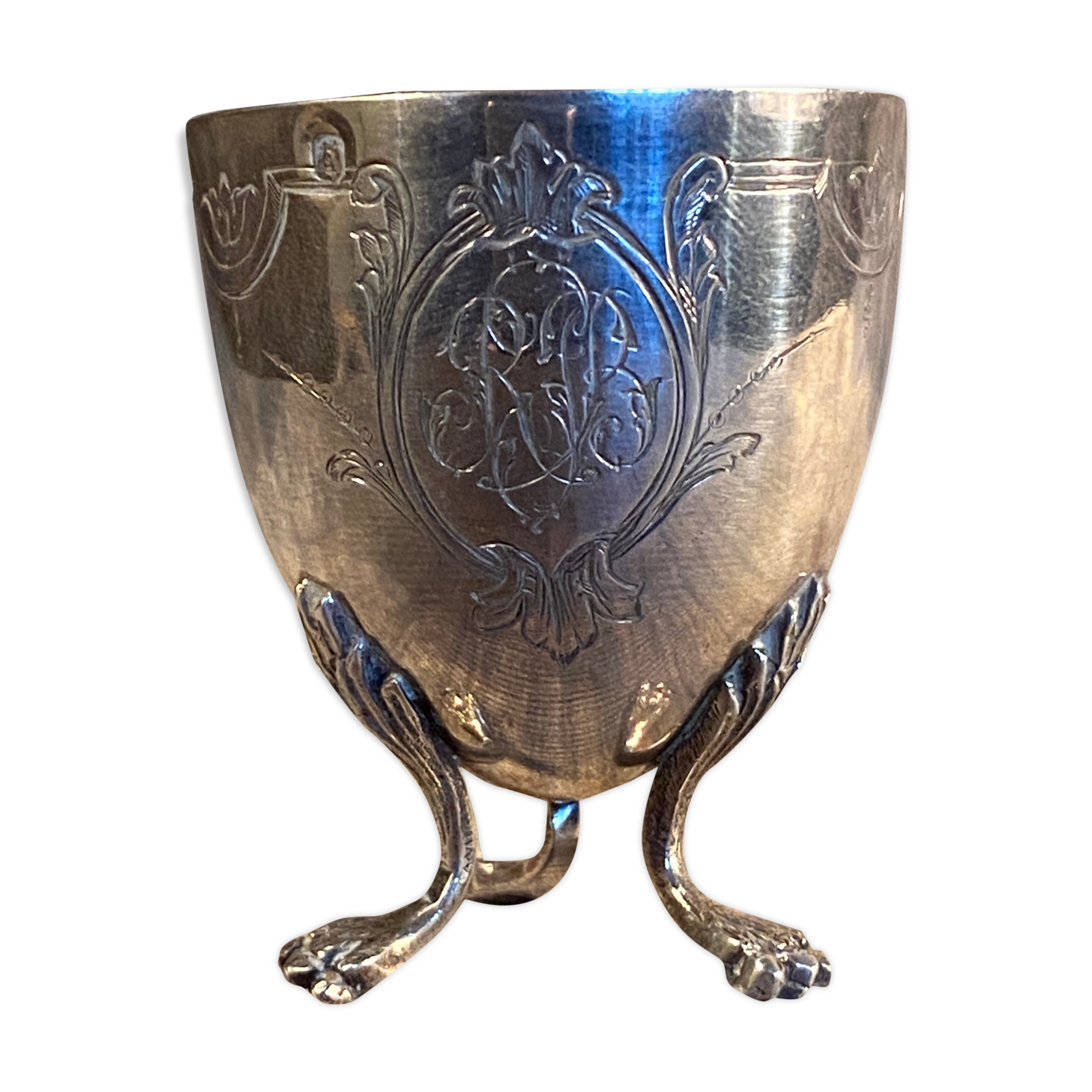 Massive silver shell 1900