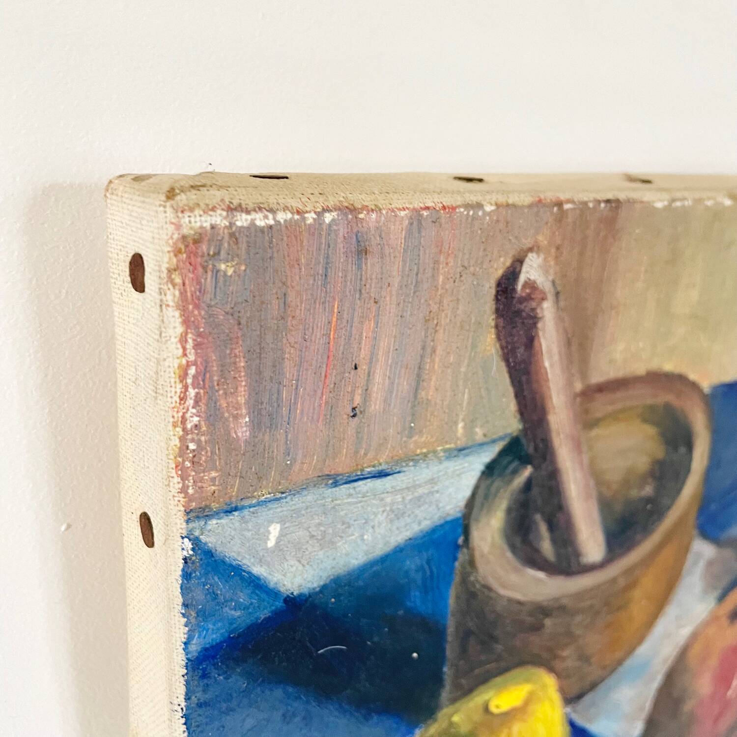 Still life with apples