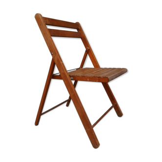 Children's wooden folding chair