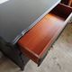 Vintage black chest of drawers