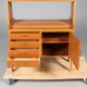 Multifunction teak bookcase 1960 Denmark