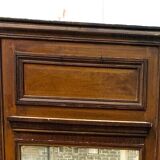 Louis XVI style trumeau in wood and patinated stucco 20th century