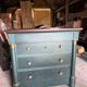 Commode vintage style empire rénovée