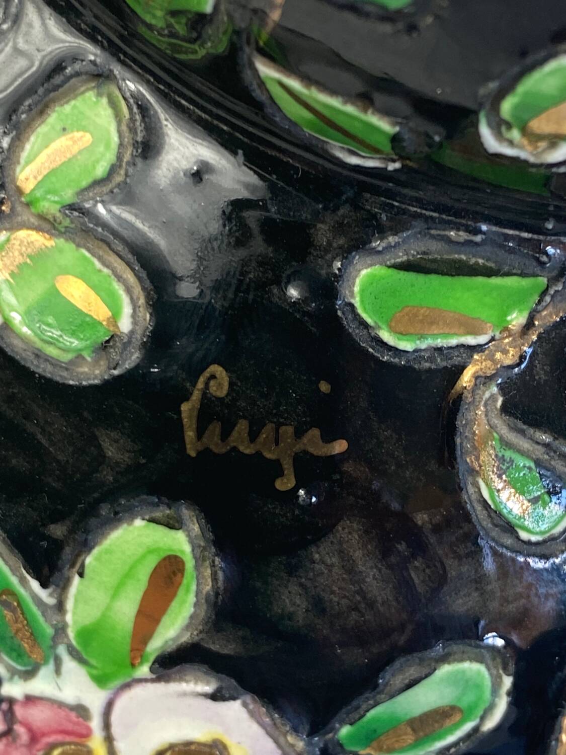 Vallauris ceramic vase