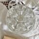 Molded glass flower picks