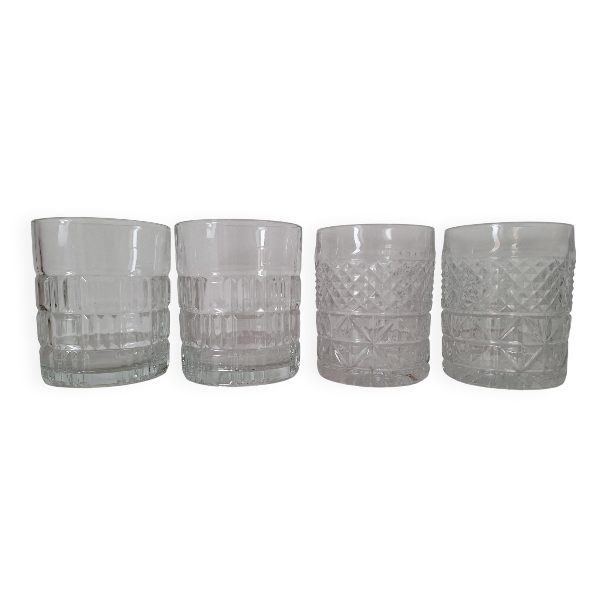 Verres à whisky vintage