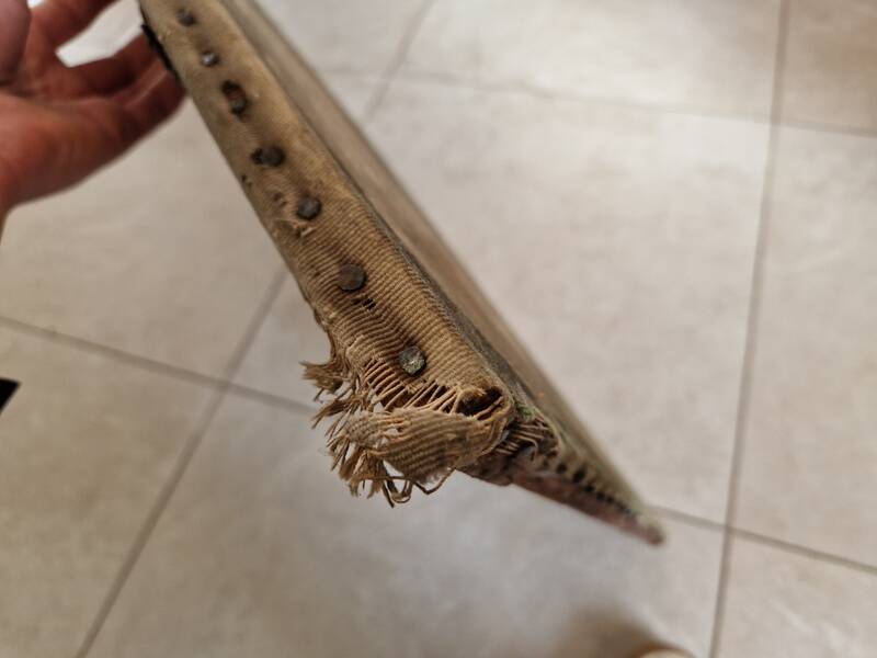 Eugène Scipion d'Harmenon (born in 1825) - Oil on woolen canvas Portrait