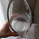 Carafe en verre soufflé