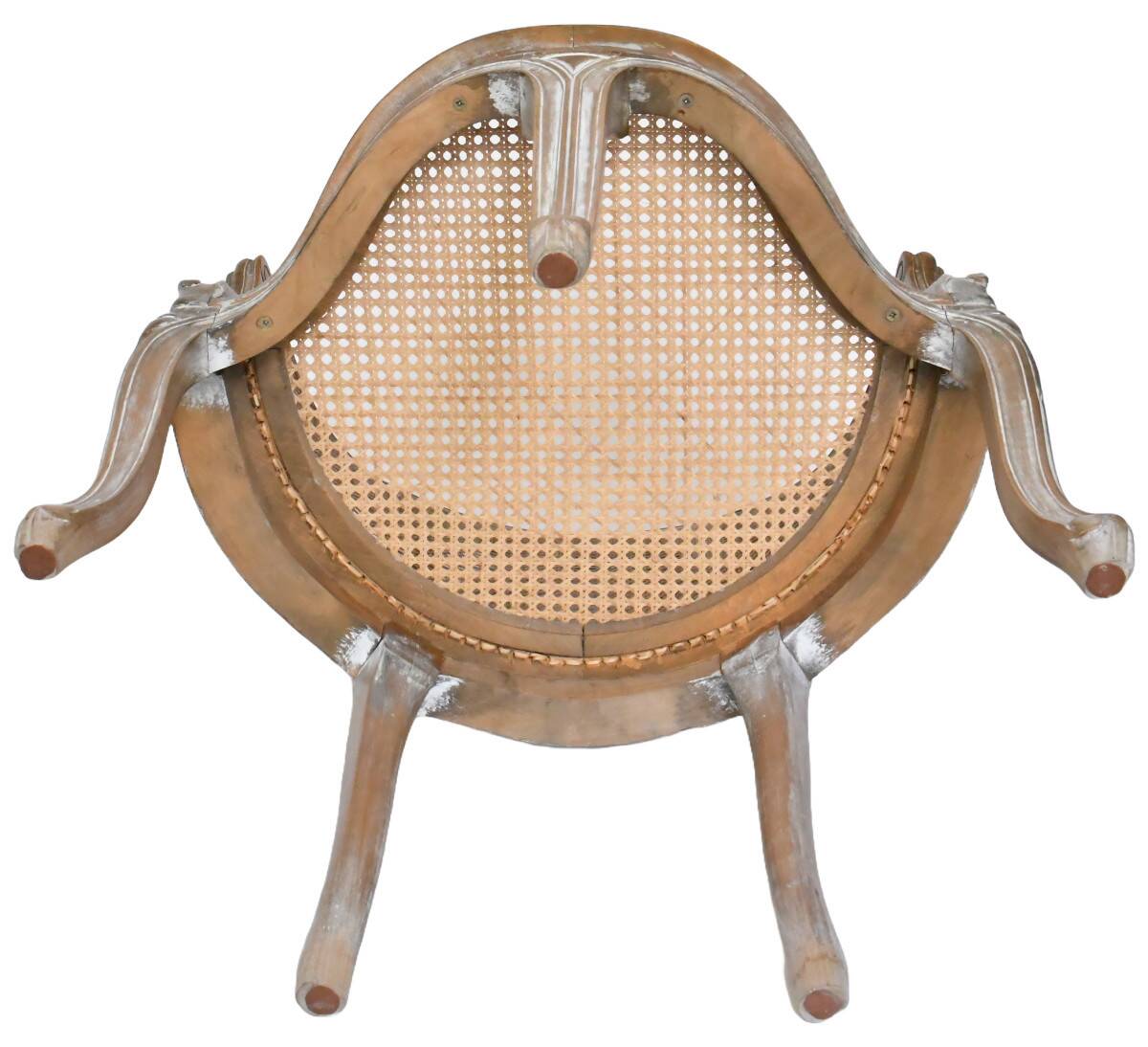 Office chair known as "couillard" in Louis XV style