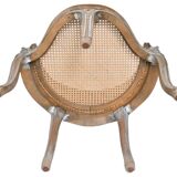 Office chair known as "couillard" in Louis XV style