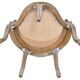 Office chair known as "couillard" in Louis XV style