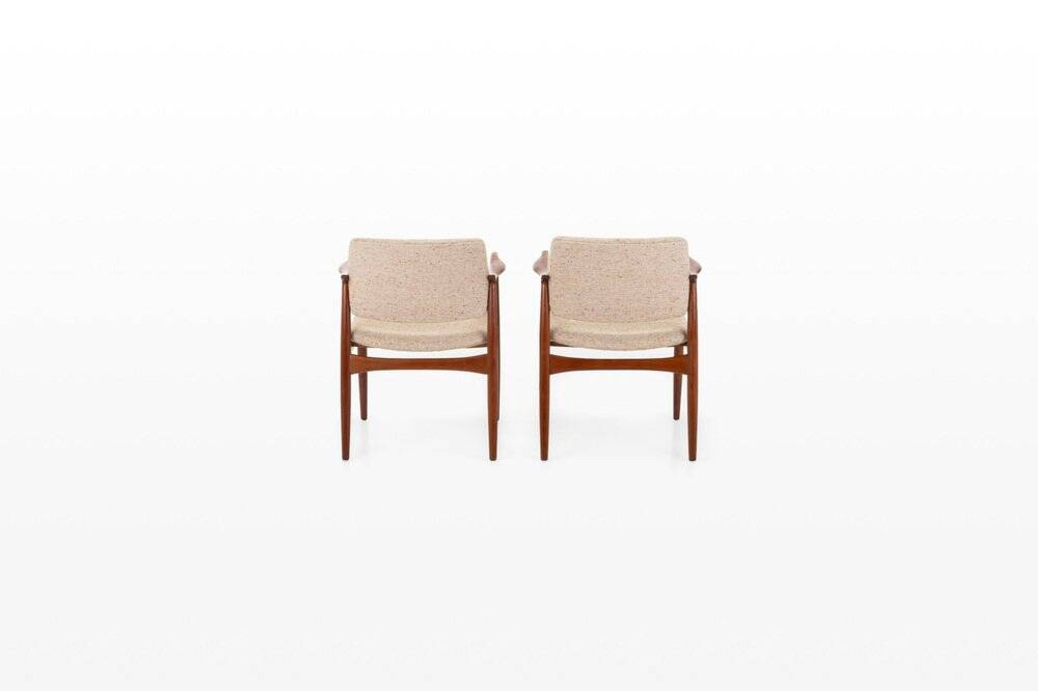 Captains chairs by Erik Buch for Ørum Møbler, Denmark, 1960s, set of 2
