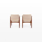 Captains chairs by Erik Buch for Ørum Møbler, Denmark, 1960s, set of 2