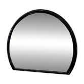 Miroir laqué noir style années 80