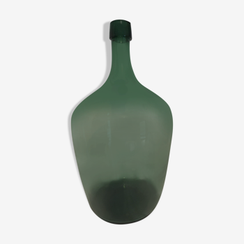 Demijohn green glass 6.5 liters