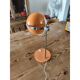 Vintage orange metal lamp