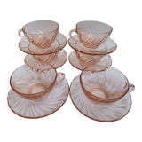 Arcoroc Rosaline teacups