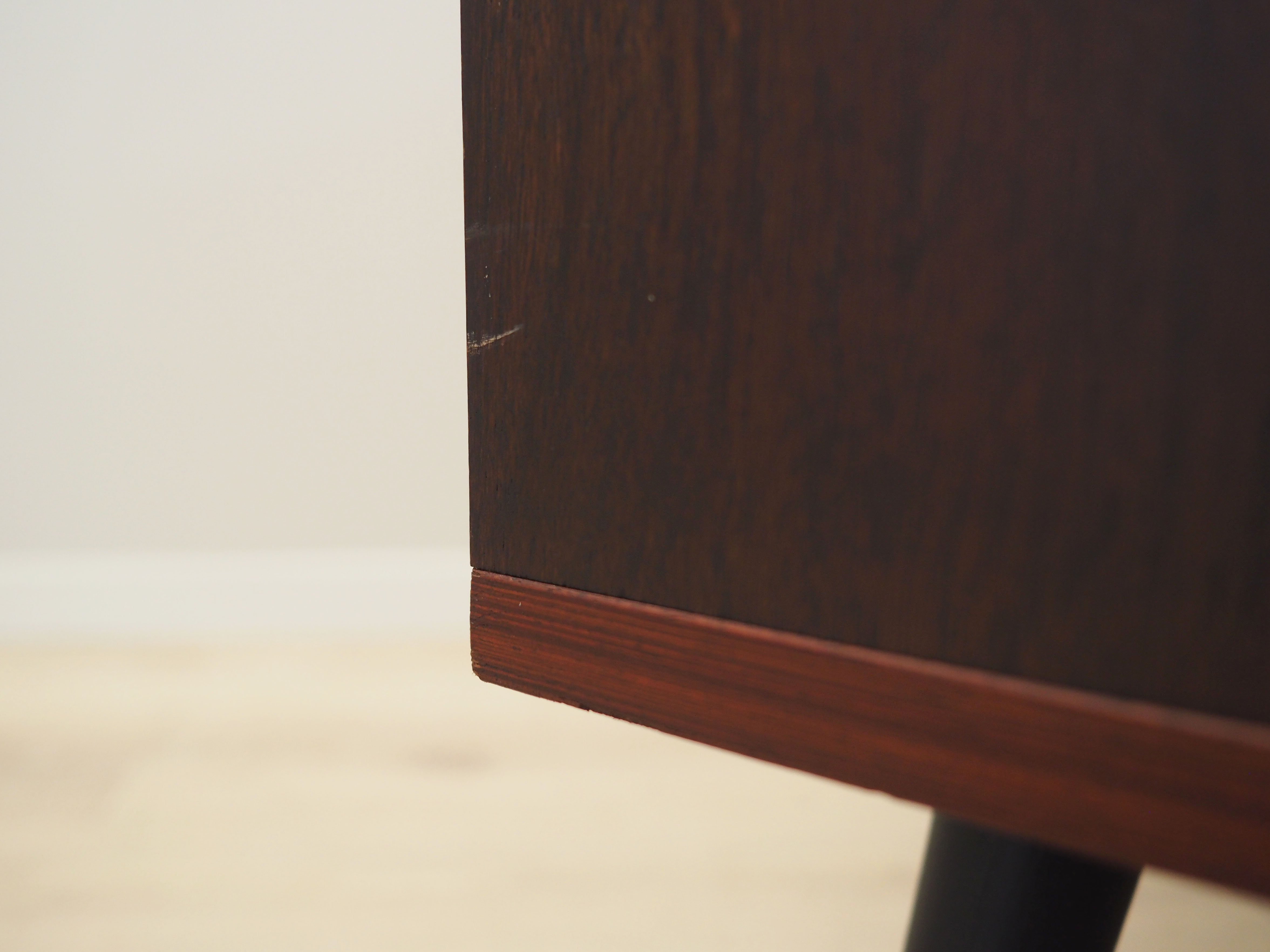 Rosewood cabinet, danish design, 1970s, made in denmark