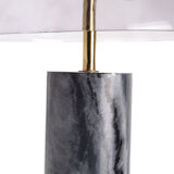 Lampe table pied marbre