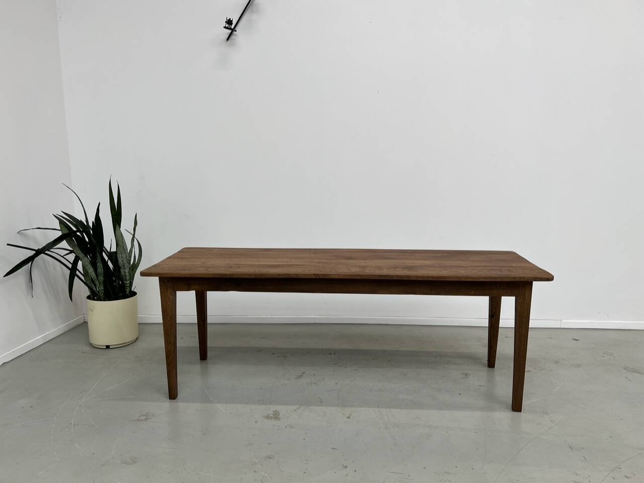 Oak farm table 220cm
