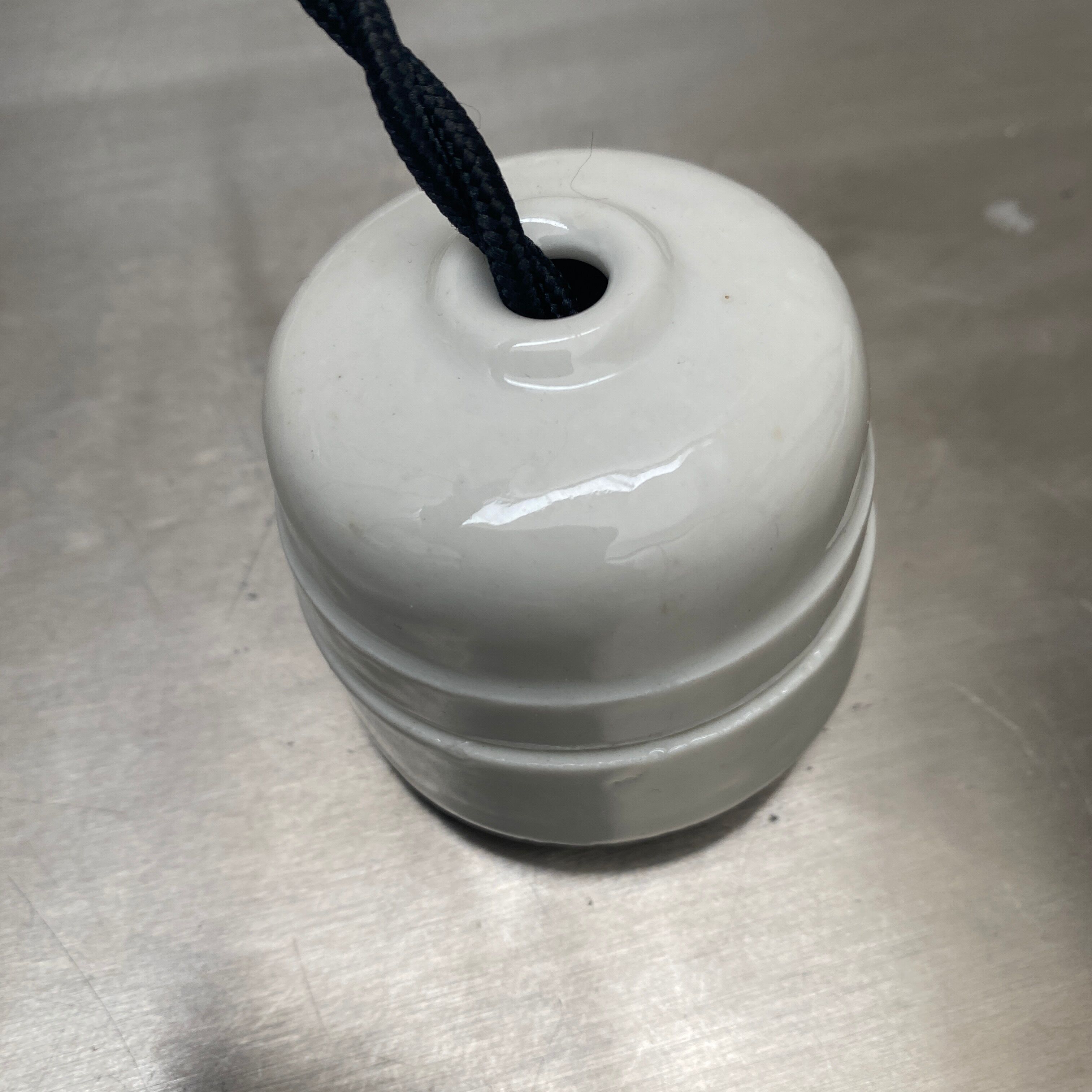 Lot 3 vintage opaline hanging lamps