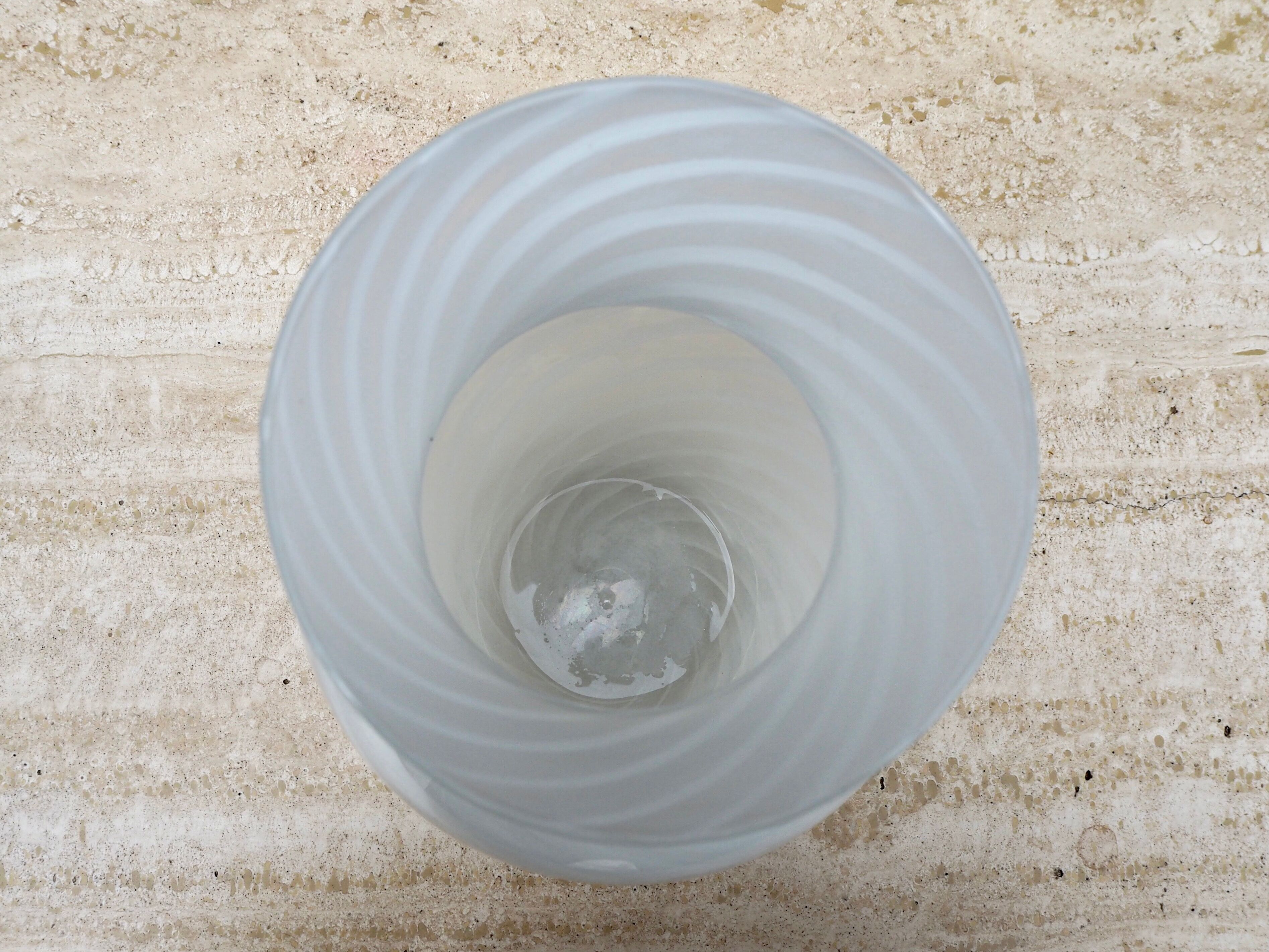 Murano-style glass vase