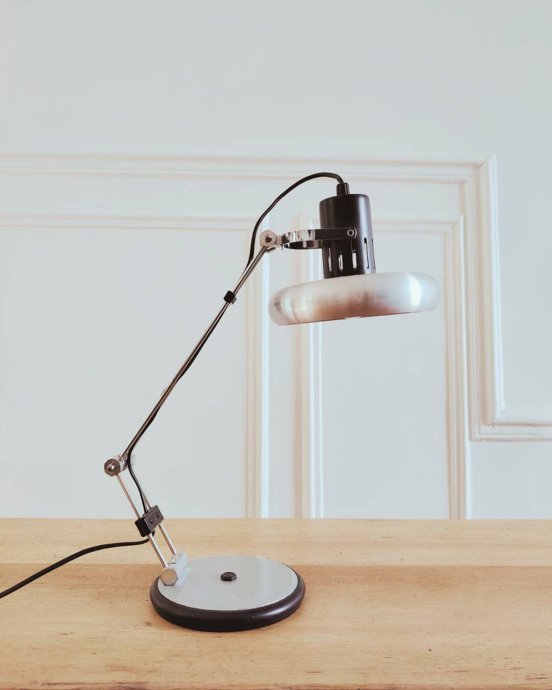 Aluminor desk/architect's lamp, 1970s