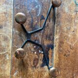 Vintage metal coat rack