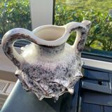 Vintage pitcher Vallauris brutalist style