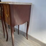 Louis XV style bedside tables