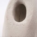 Minimalist ceramic bird sculpture, 1980s