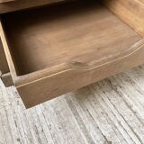 XXL oak display cabinet