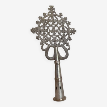 Ethiopian Coptic processional cross