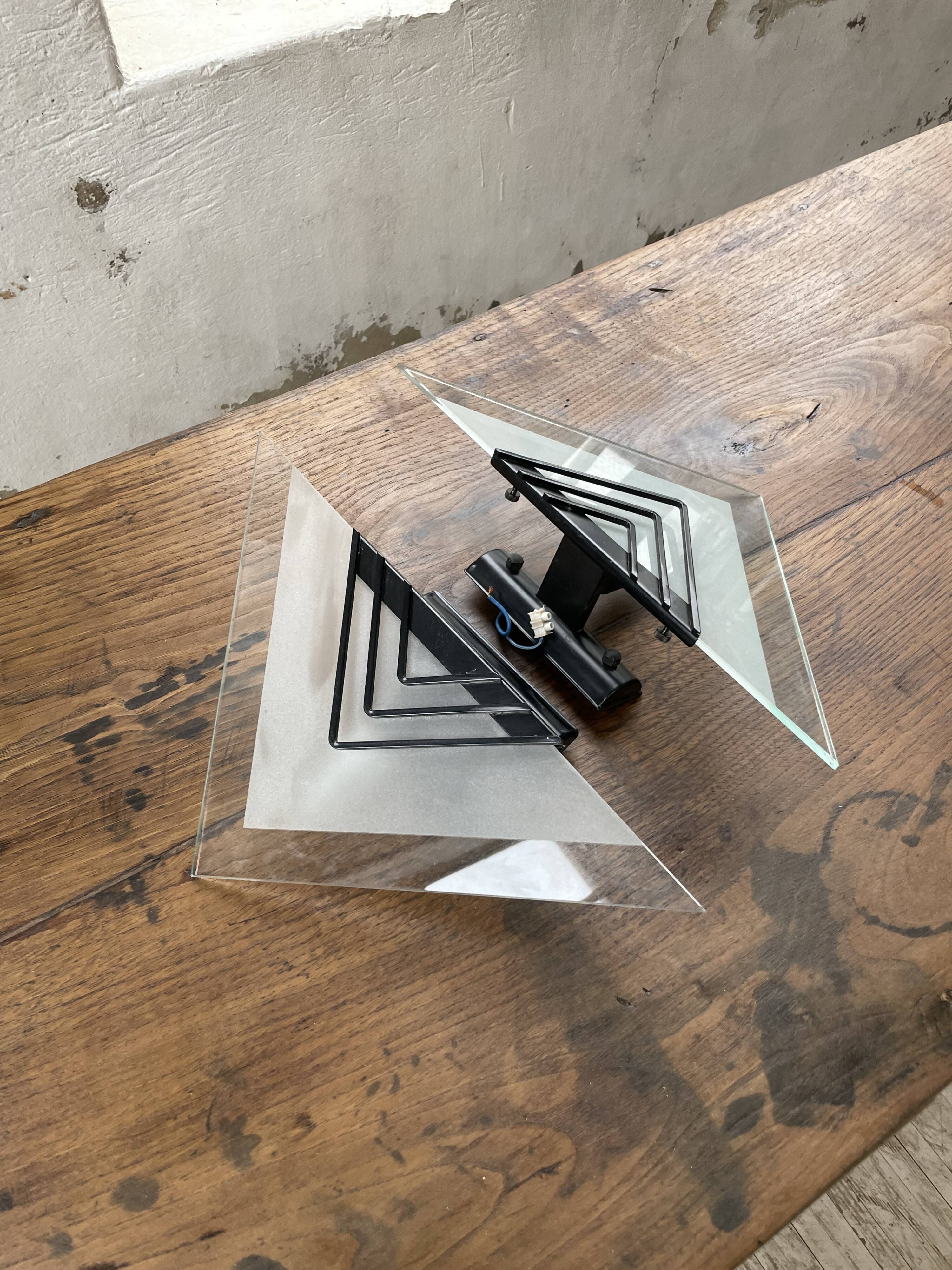 Pair of 80s wall lights