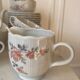 Tea service "Pink flowers" Bavarian porcelain