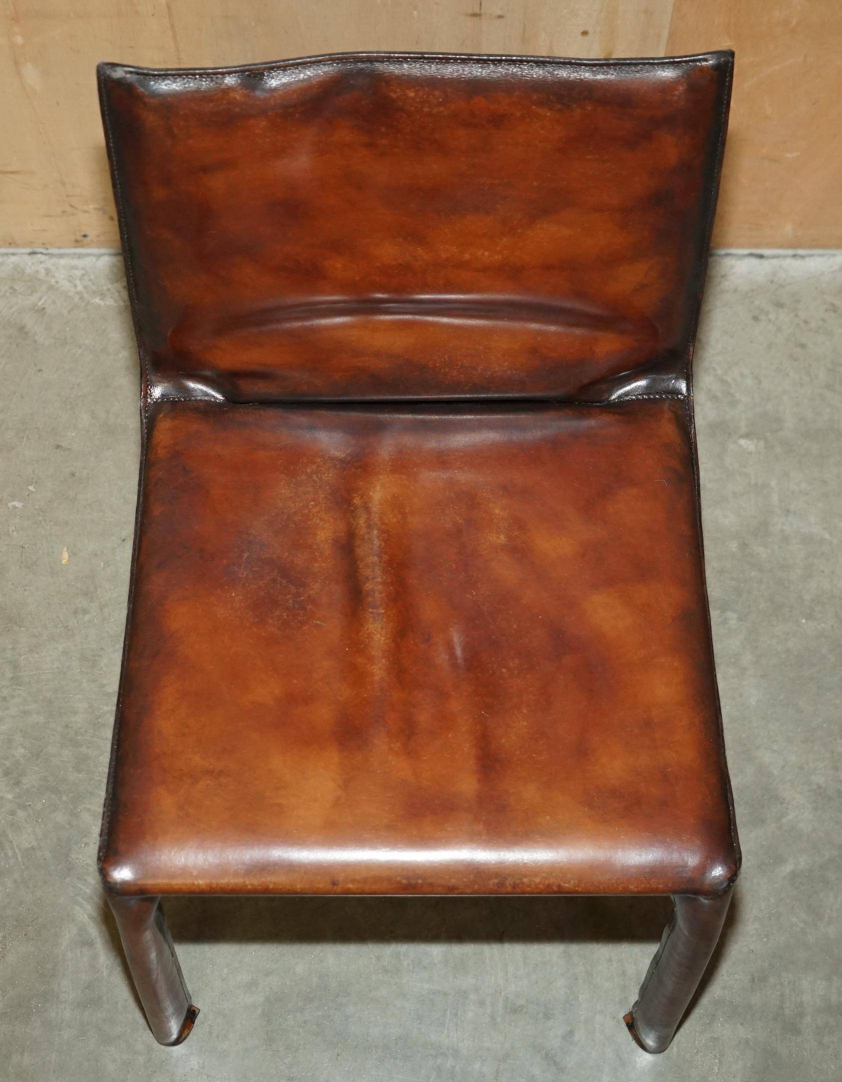 Vintage chair Cab 412 by Mario Bellini for Matteo Grassi, 1977
